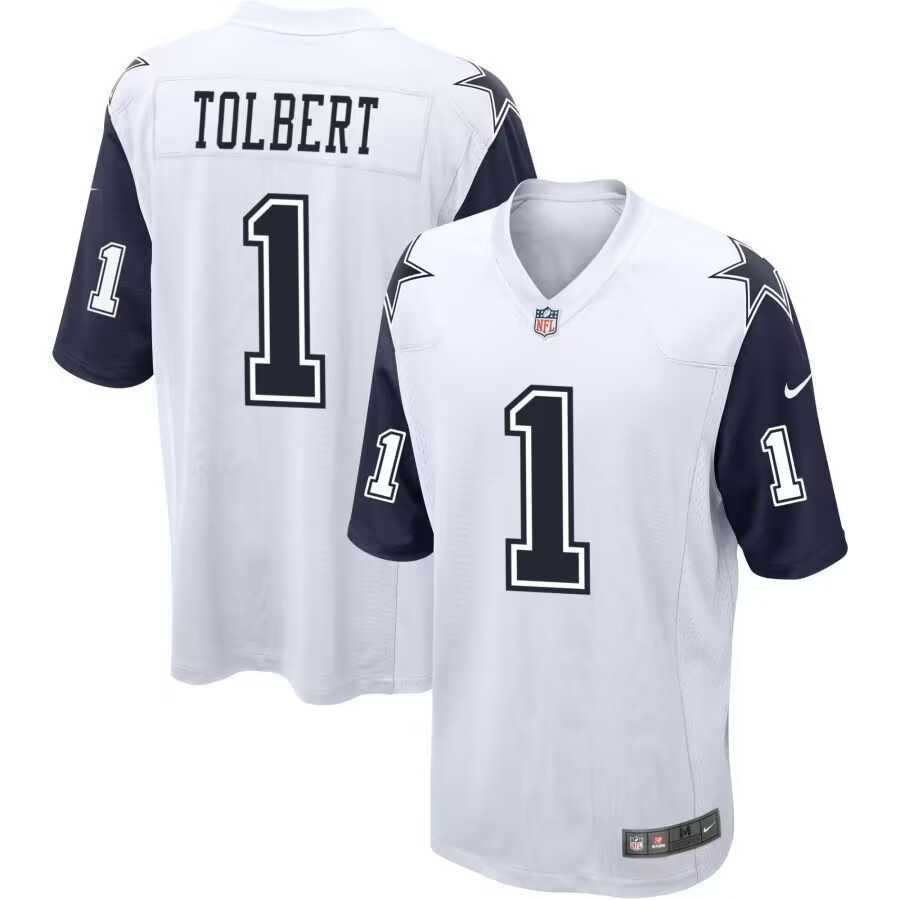 Men & Women & Youth Dallas Cowboys #1 Jalen Tolbert Color Rush Vapor Limited Jersey,We sell and wholesale Men & Women & Youth Dallas Cowboys #1 Jalen Tolbert Color Rush Vapor Limited Jersey on line form chian!